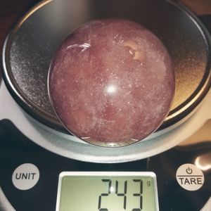 strawberry quartz sphere